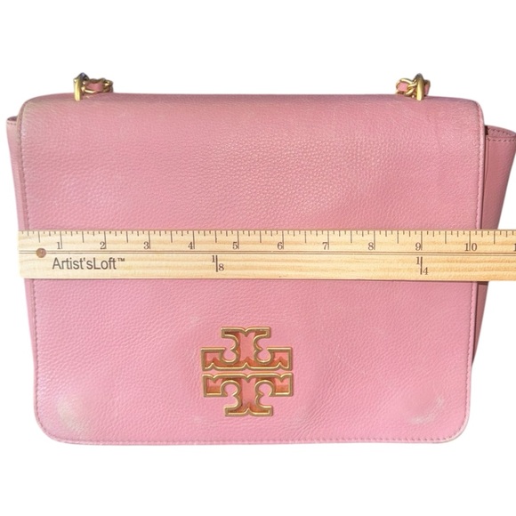 1 day sale. No offers Tory Burch Britten Large Adjustable Shoulder Bag Leather - Picture 12 of 16
